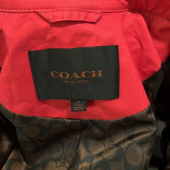 Authenticated Coach trench coat - Picture 6 of 10